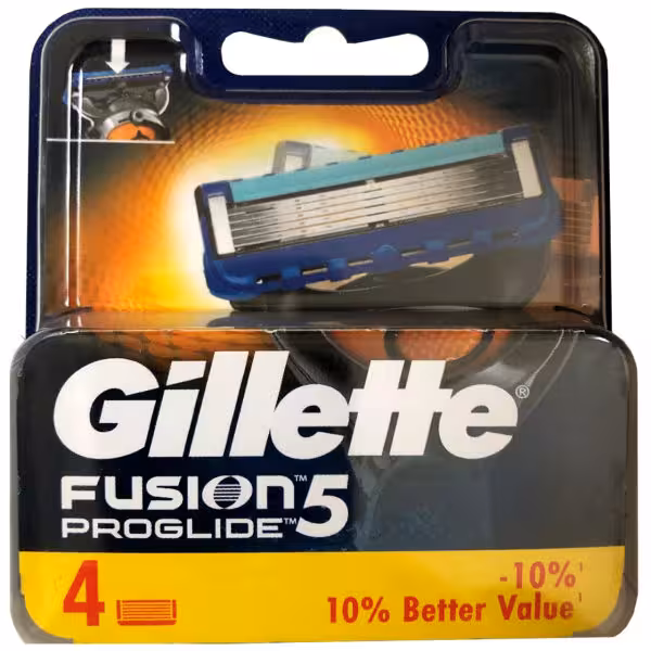 تیغ یدک ژیلت مدل Fusion 5 Proglide بسته 4 عددي