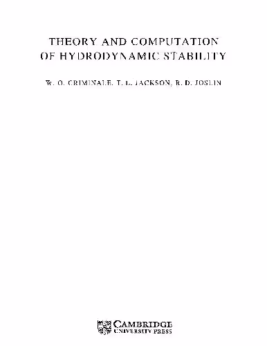 خرید و دانلود نسخه کامل کتاب Theory and Computation of Hydrodynamic Stability Criminale
