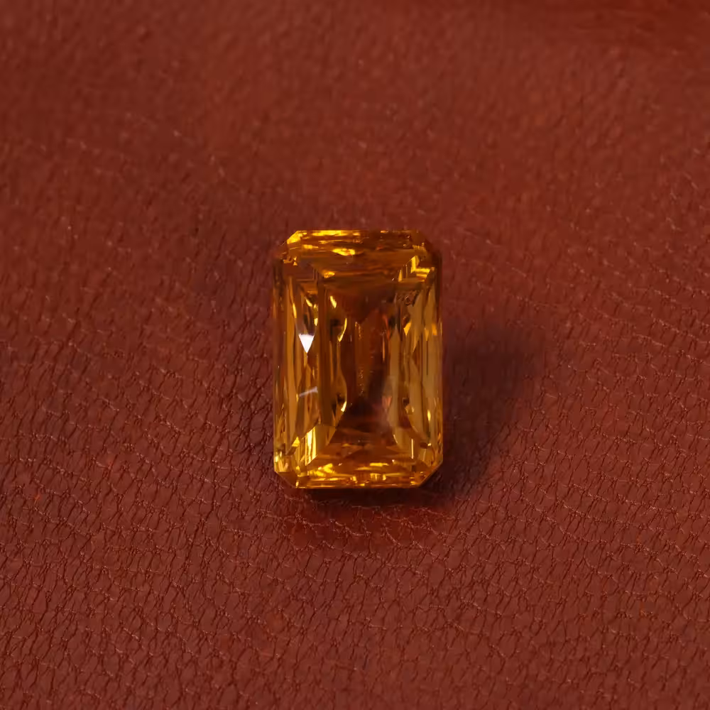 نگین سیترین کد 30166 - جواهری مشاهیر