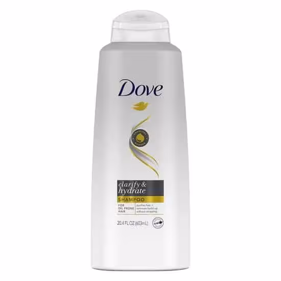 شامپو داو آمریکایی Dove مدل Clarify حجم 603 میلی لیتر | Dove Clarify Shampoo 603 ml