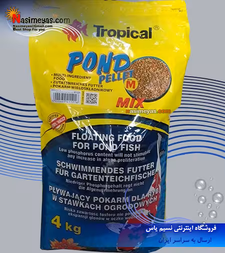 غذای گرانول کوی میکس متوسط تروپیکال