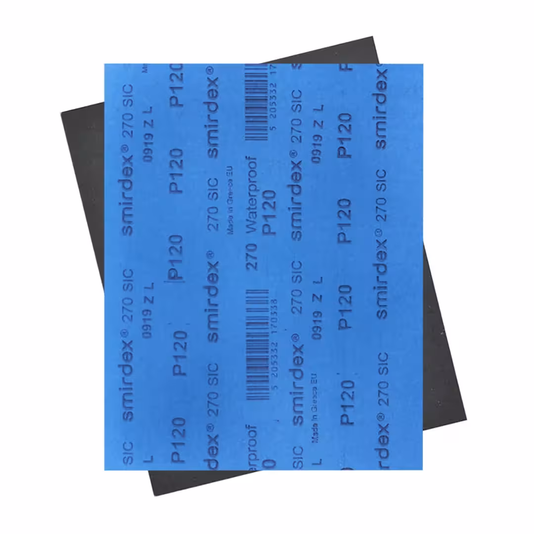 سنباده ورقی پوساب اسمیردکس پشت آبی Smirdex P120