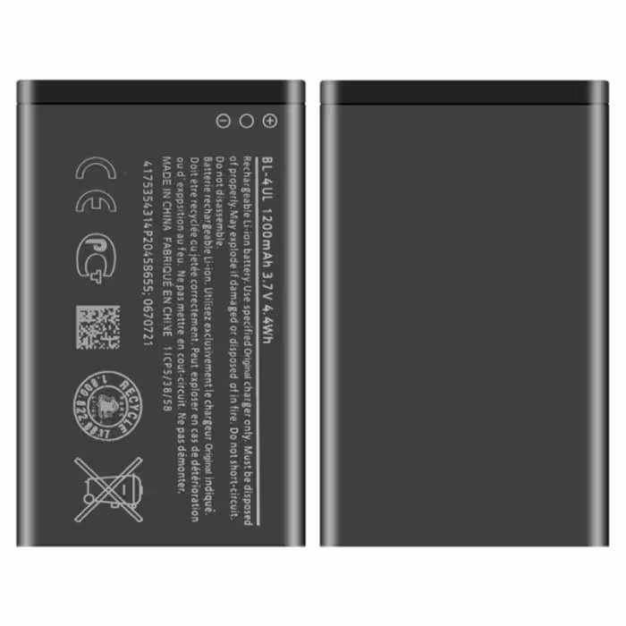 باتری نوکیا NOKIA E66 مدل BL-4UL ظرفیت 1200mAh