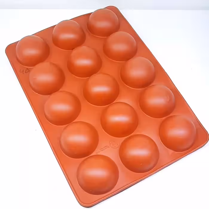 قالب نیمکره سیلیکونی شکلات قطر 5 سانتی متر