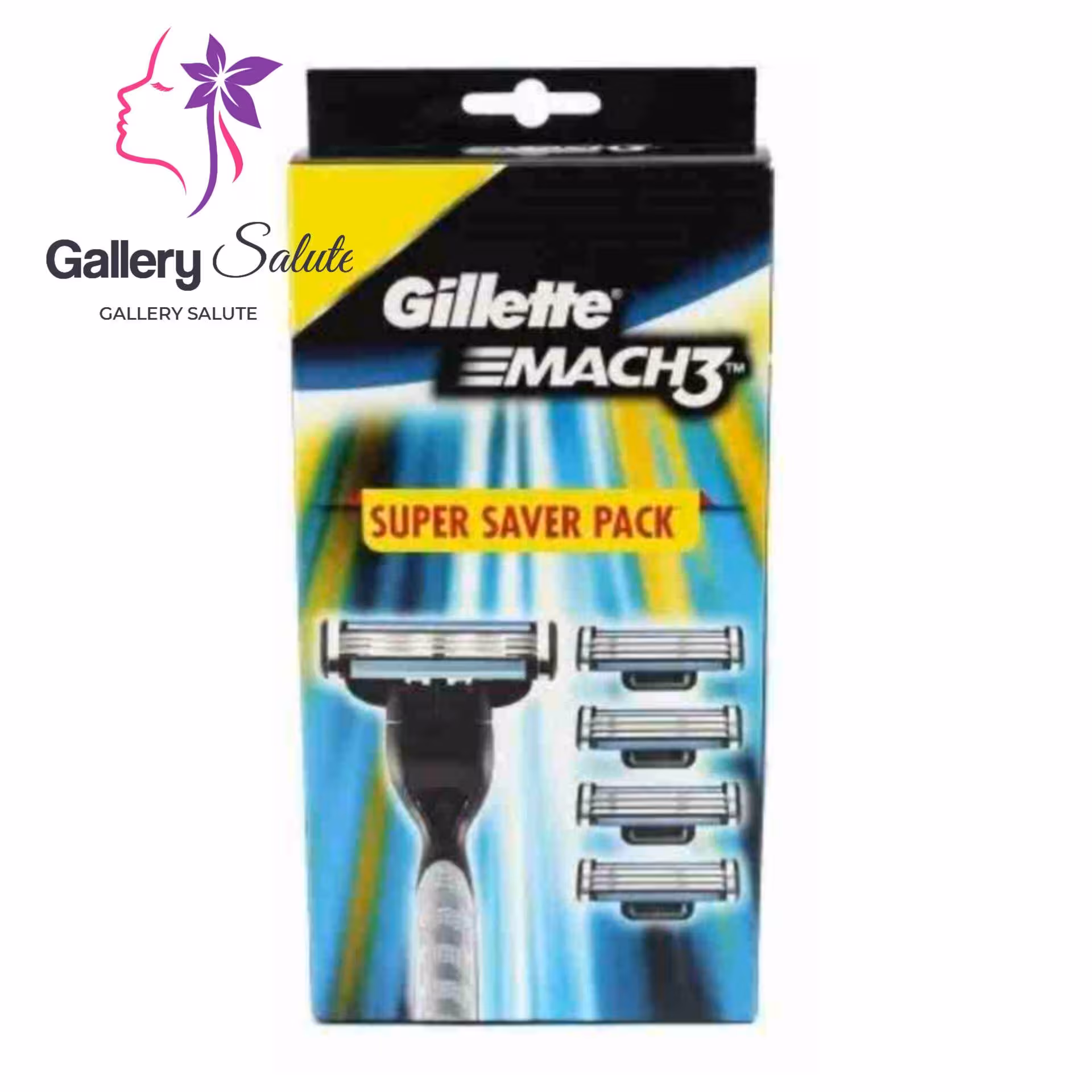 پک ژیلت مچ 3 سوپر سیور / Gillette Mach3 Super Saver Pack