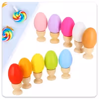 تخم مرغ تزئینی رنگی ( بسته 4 تایی )