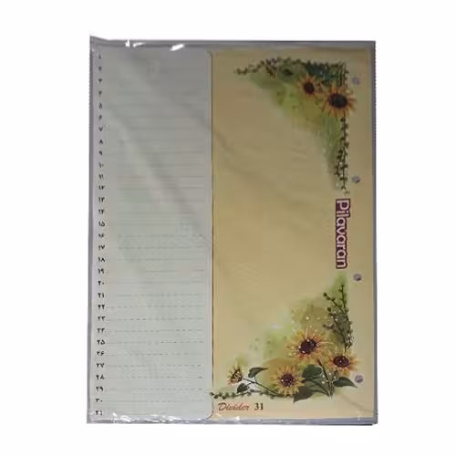 دیوایدر پلاستیکی 31 عددی طوسی پیلاوران