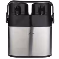 فلاکس دوقلو 1 لیتر شیشه دار یونیک کد 9040