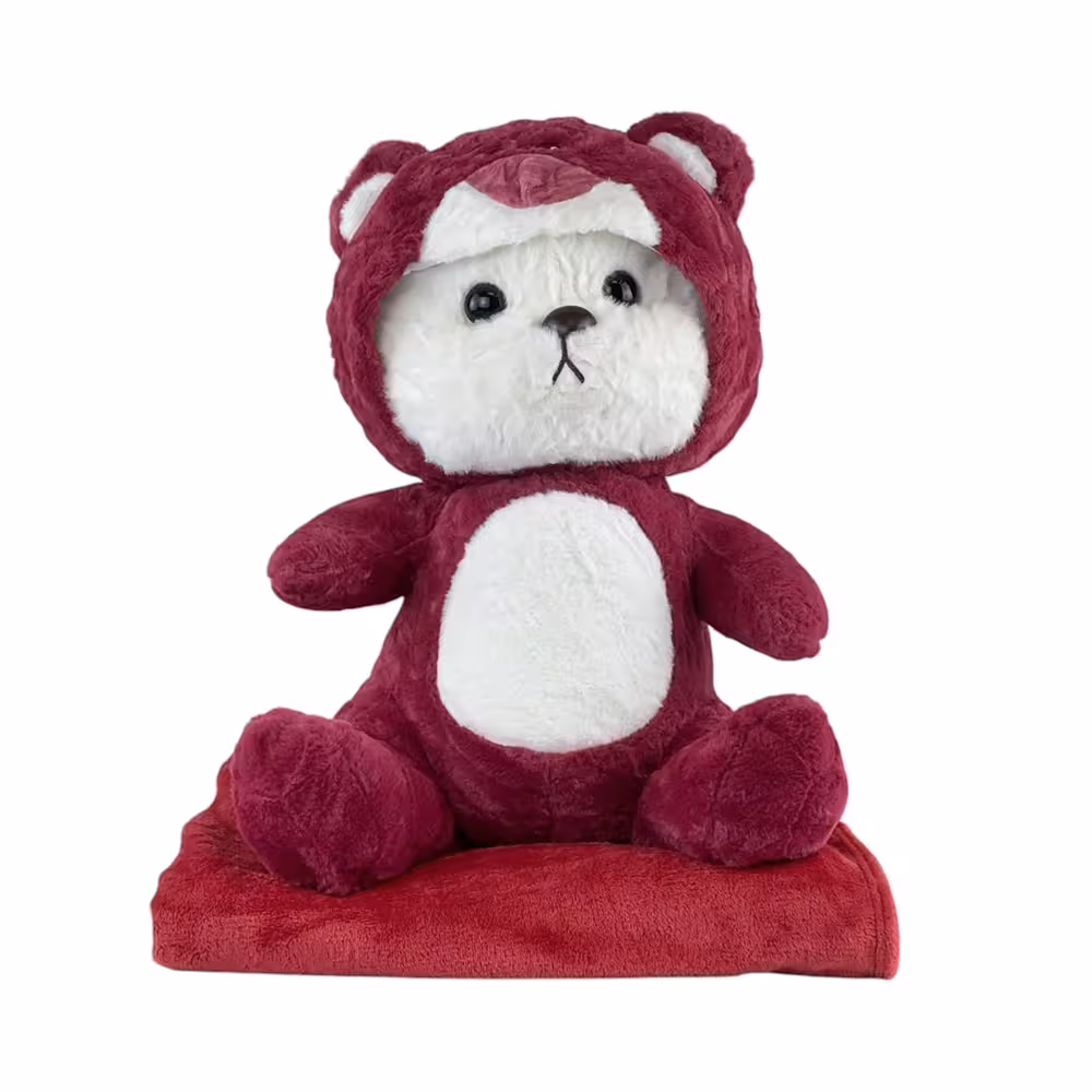 عروسک پتودار خرس شخصیت لاتسو کد NO.6415-116