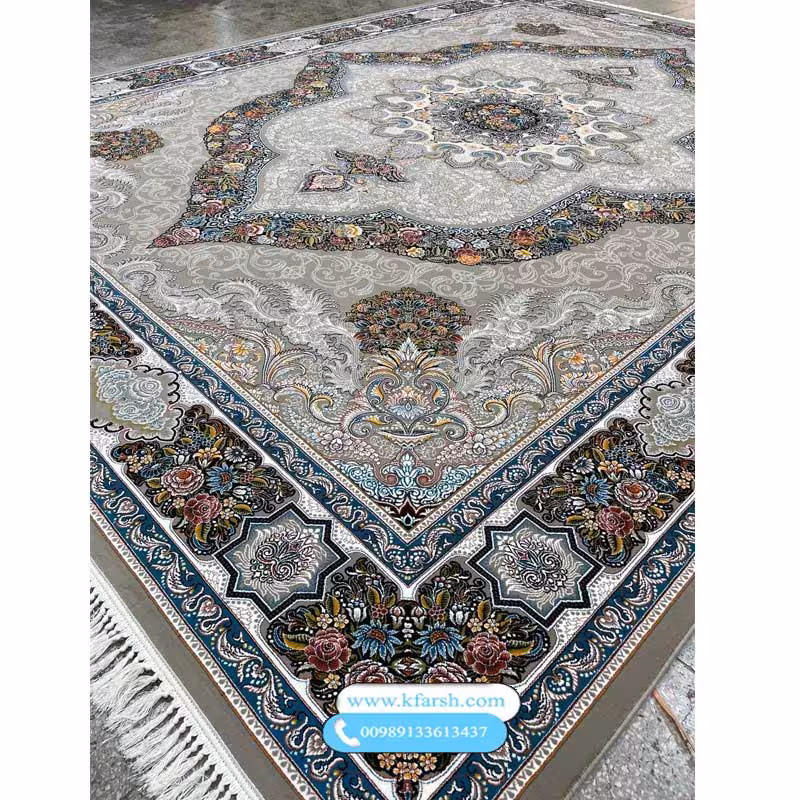 فرش 700 شانه تراکم2550طرح کارینا