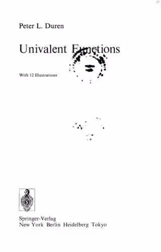 خرید و دانلود نسخه کامل کتاب Univalent functions