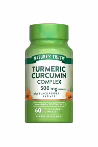 کپسول کورکومین زردچوبه و فلفل سیاه Nature's Truth - بسته 60 عددی