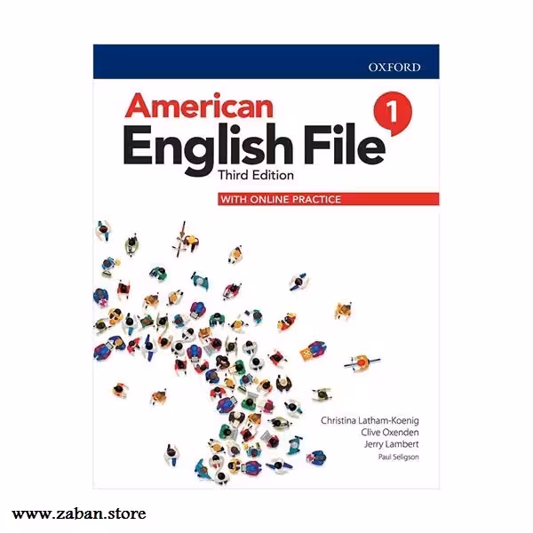 کتاب امریکن انگلیش فایل یک ویرایش سوم American English File 1 3rd Edition