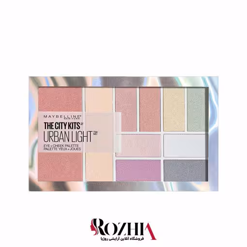 پالت سایه و رژگونه اوربان لایت میبلین Urban Light