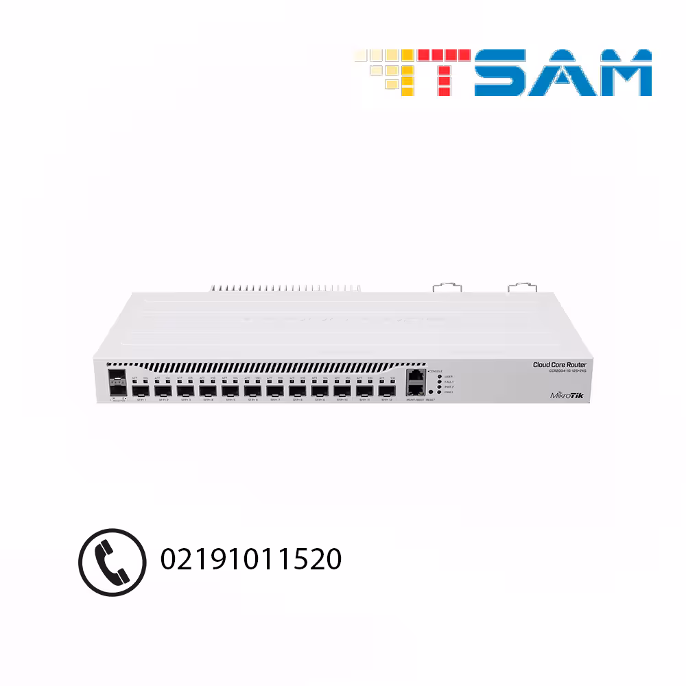 روتر میکروتیک مدل Mikrotik CCR2004-1G-12S 2XS
