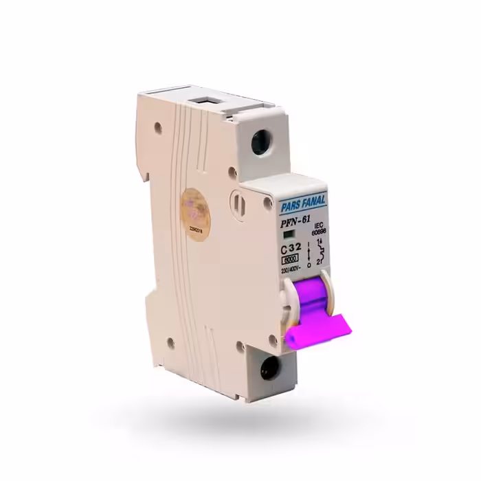 کلید مینیاتوری تک پل 32 آمپر پارس فانال