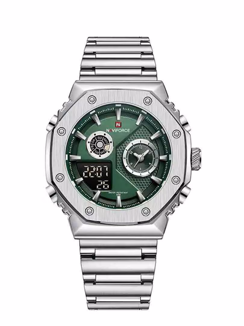 ساعت مچی دوزمانه مردانه نیوی فورس Naviforce NF 9216 S/GN