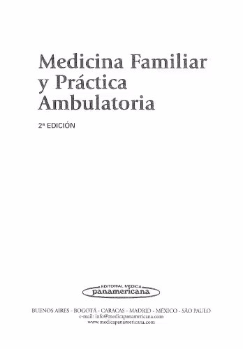 خرید و دانلود نسخه کامل کتاب Medicina Familiar Y Practica Ambulatoria Family Medicine and Ambulatory Practice Spanish