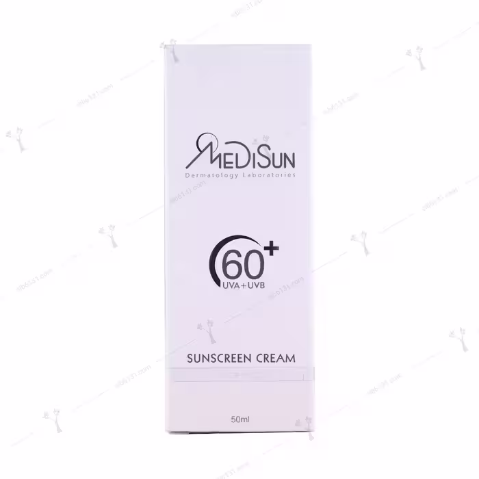 کرم ضد آفتاب spf 60 آقایان مدیسان 50 میلی لیتری