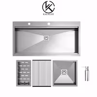 سینک کن استیل توکار مدل BCN 90