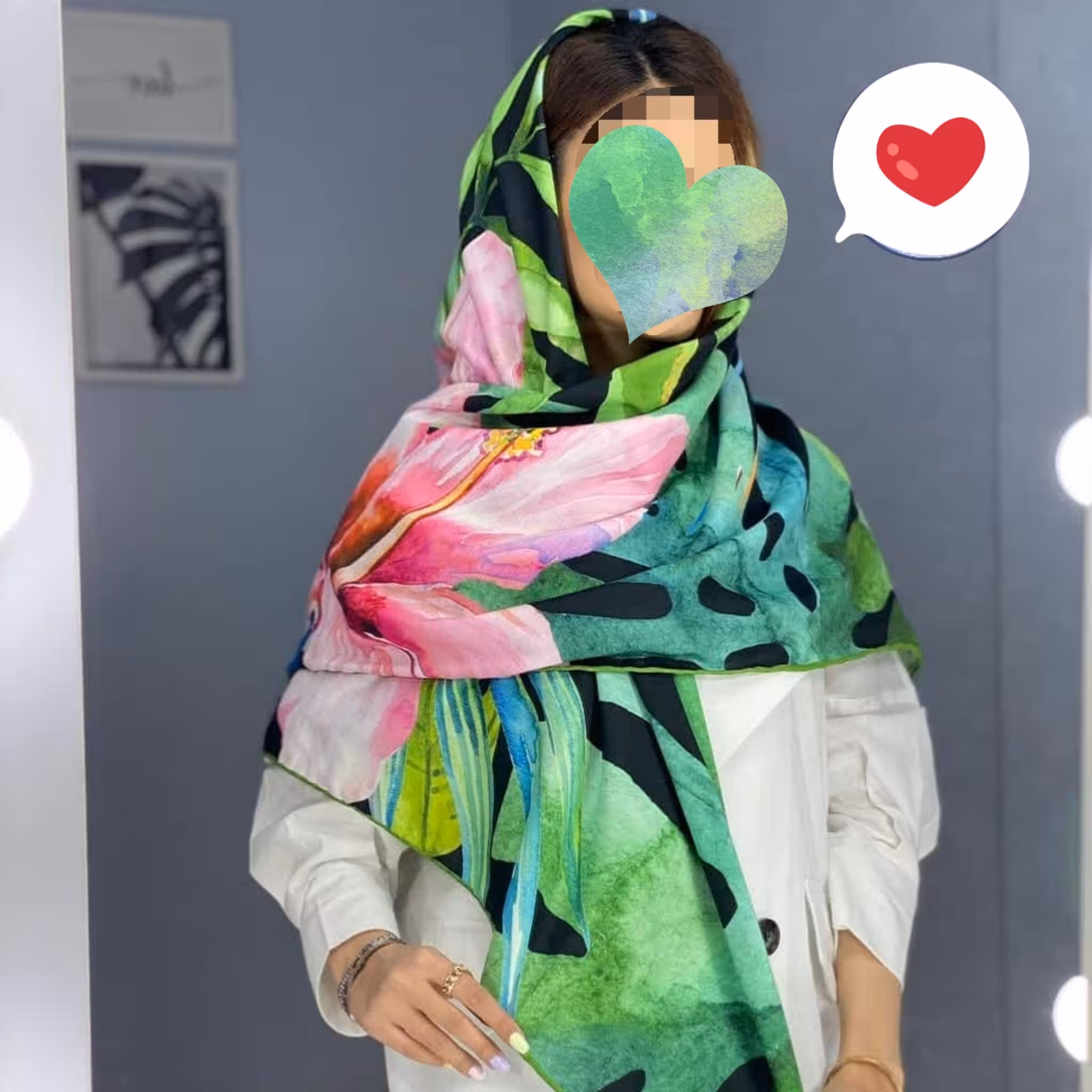 روسری نخی کجراه درجه 1 قواره 140 دور دست دوز مزونی🍎با 10 درصد تخفیف ویژه شب یلدا ✅ارسال رایگان