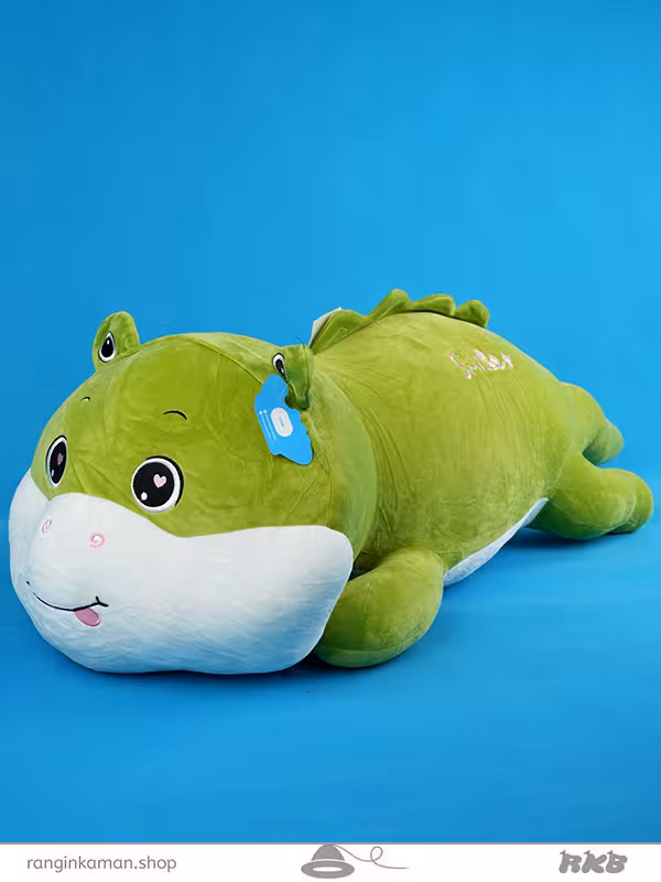 عروسک تمساح خوابیده 120 سانتی Sleeping crocodile doll