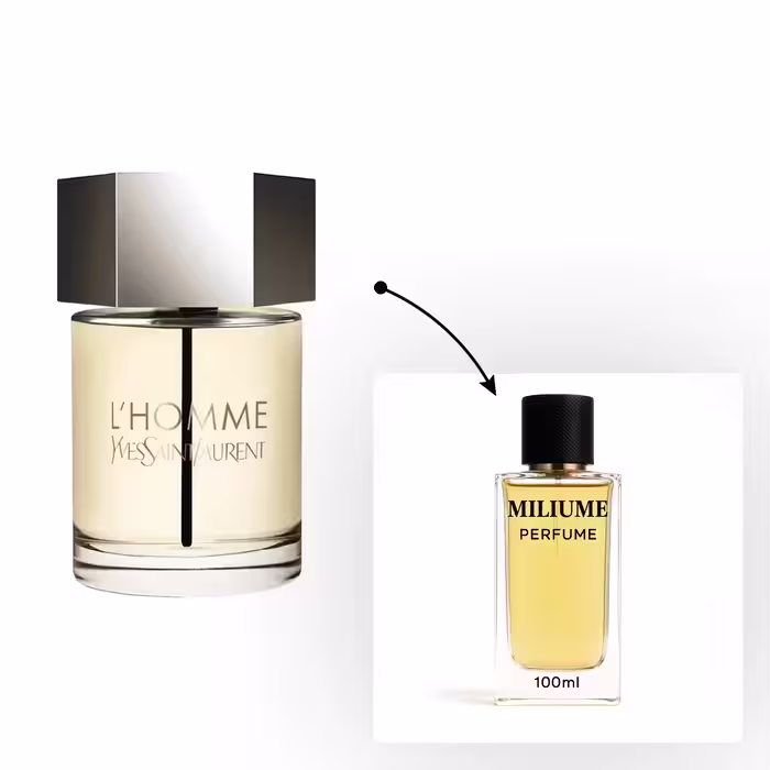 اسانس عطر YSL L’Homme برند kpf - کد 2584 - ایو سن لورن لهوم 100ML - میلیوم پرفیوم