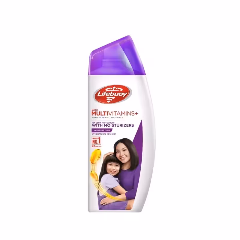شامپو بدن مولتی ویتامین لایف بوی مدل Moisture Plus حجم 275 میل