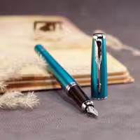 پارکر خودنویس اربن آبی گیره نقره ای Parker Urban Fountain Pen Vibrant Blue CT
