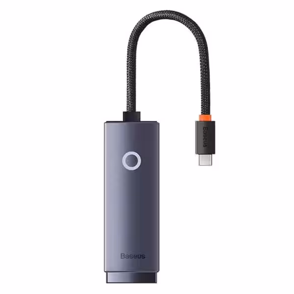 هاب تبدیل Type-C به Rj45 بیسوس مدل Baseus WKQX000313