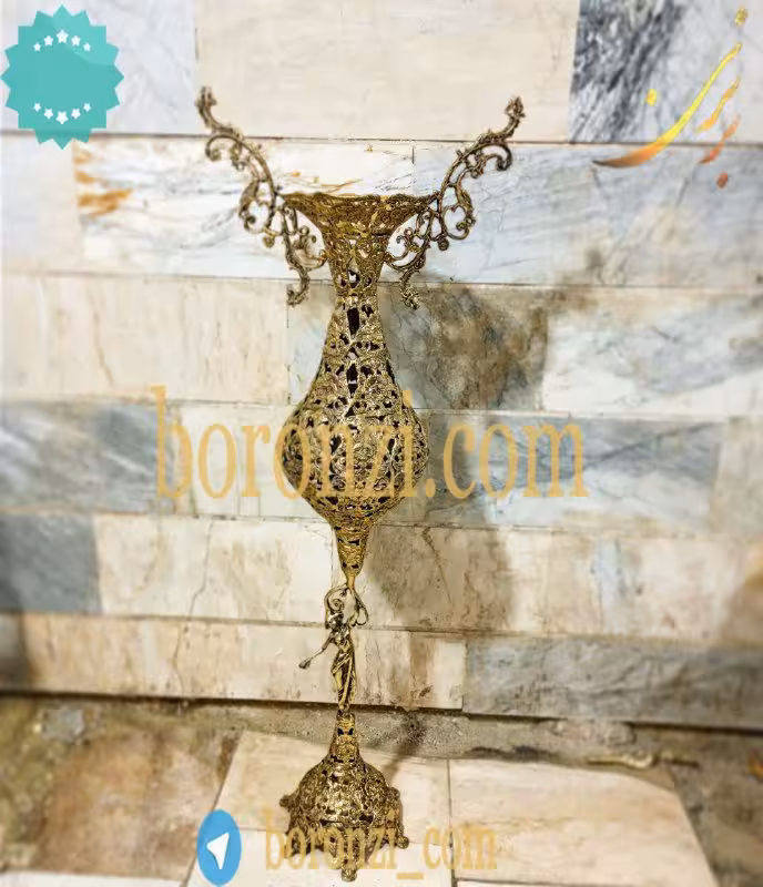 گلدان توری طرح جدید سنگین پایه بانو