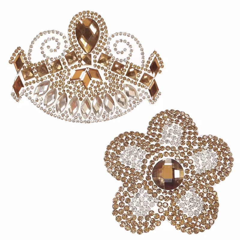 استیکر پارچه و لباس مدل Y1956 بسته 2 عددی