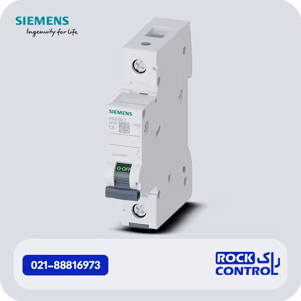 5sl6108-7 کلید مینیاتوری زیمنس 8 آمپر تک پل ، تیپ C