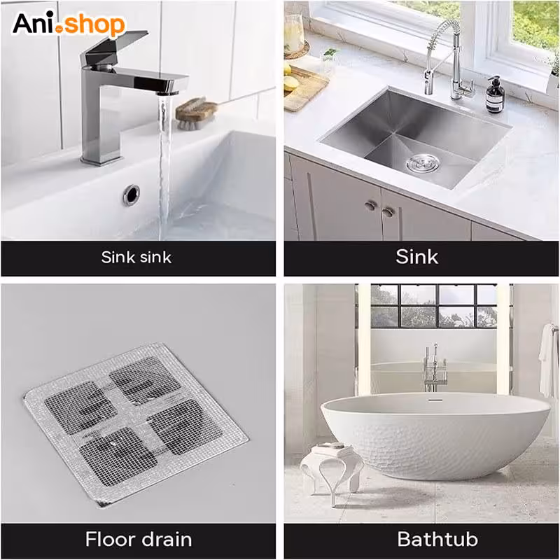 توری چسبی چاه حمام