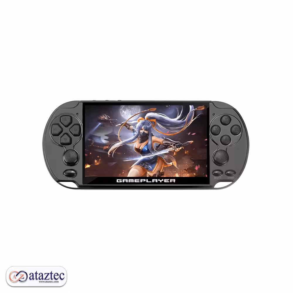 کنسول بازی دستی مدل X12m | با 32 گیگابایت حافظه داخلی و بیش از 7600 بازی داخلی