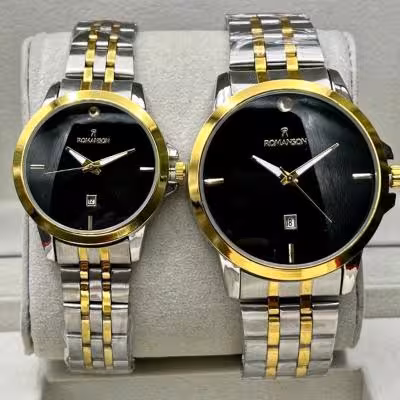 ست ساعت رومانسون ROMANSON خانم و آقا فوق العاده شیک خاص زیبا 47912