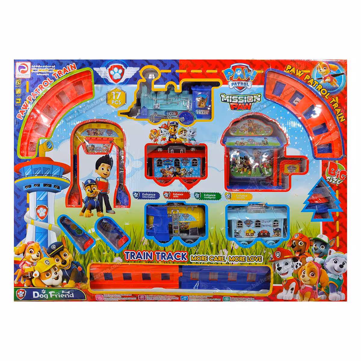 قطار موزیکال سگهای نگهبان پارس