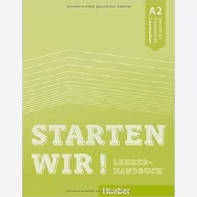 کتاب معلم اشتارتن ویر Starten Wir.A2 Teacher is Book
. اصل