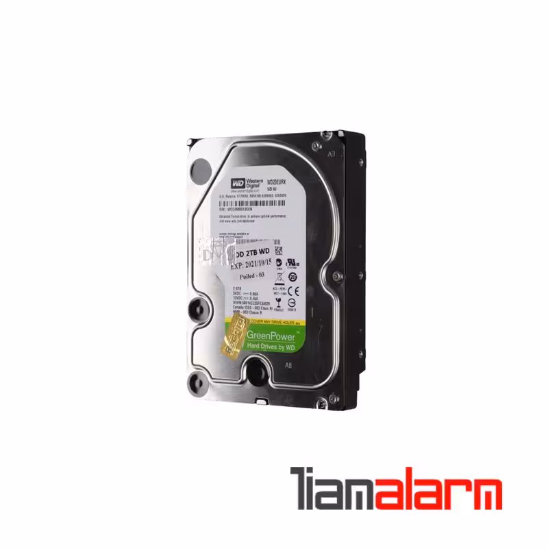 هارد وسترن 2 ترابایت با ضمانت الماس