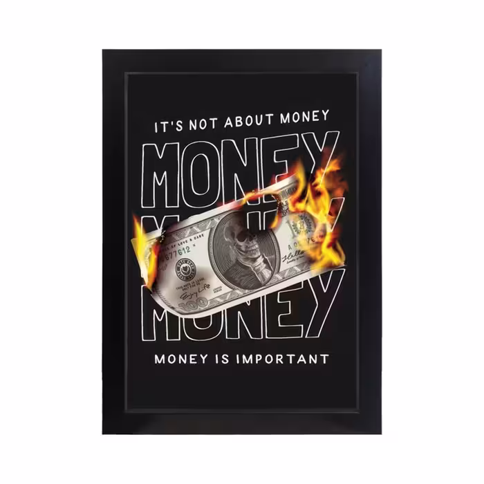 تابلو انگیزشی طرح MONEY کد PF-13017
