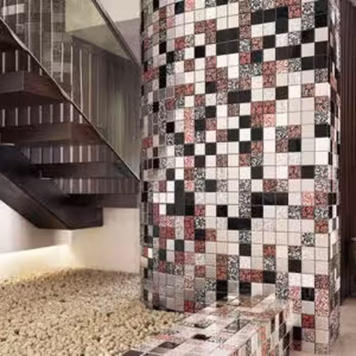 کاشی لاکچری مدل ترمه 5 در 5 سرامیک چیتا البرز