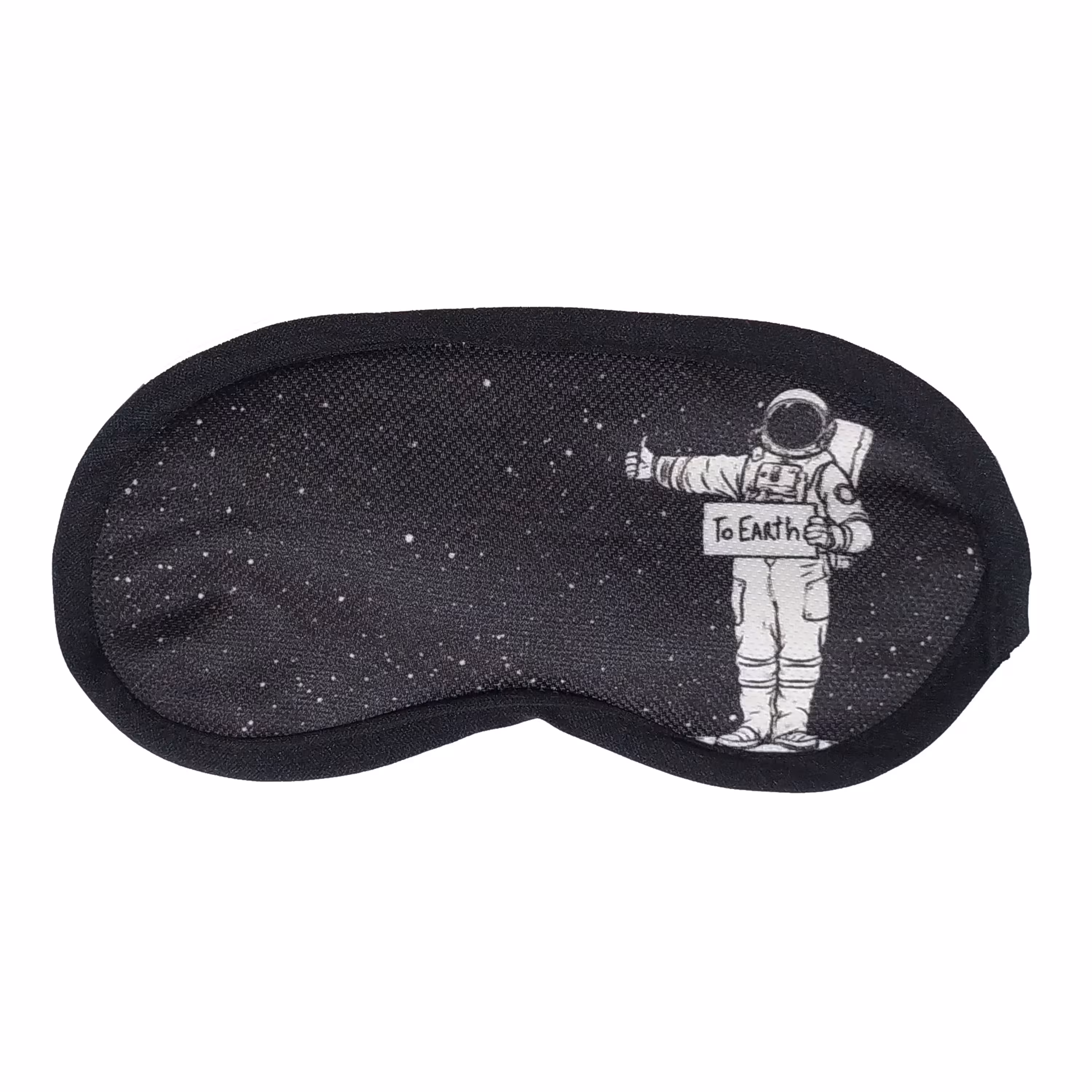 چشم بند خواب طرح  فضانورد به سمت زمین 02