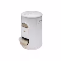 سطل برنج 10 کیلویی پیمانه دار سفید یونیک کد UN-4140