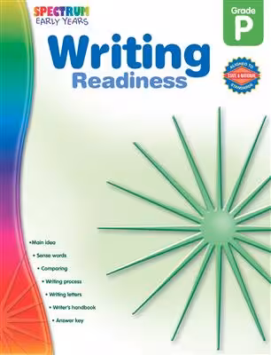 دانلود کتاب Spectrum EARLY YEARS Writing Readiness Workbook Grade PK