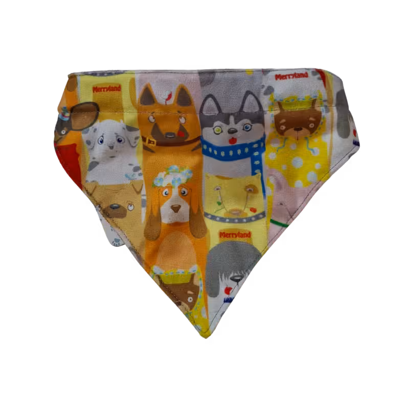 دستمال گردن سگ برند Merry land مریلند سایز 2 سانتی