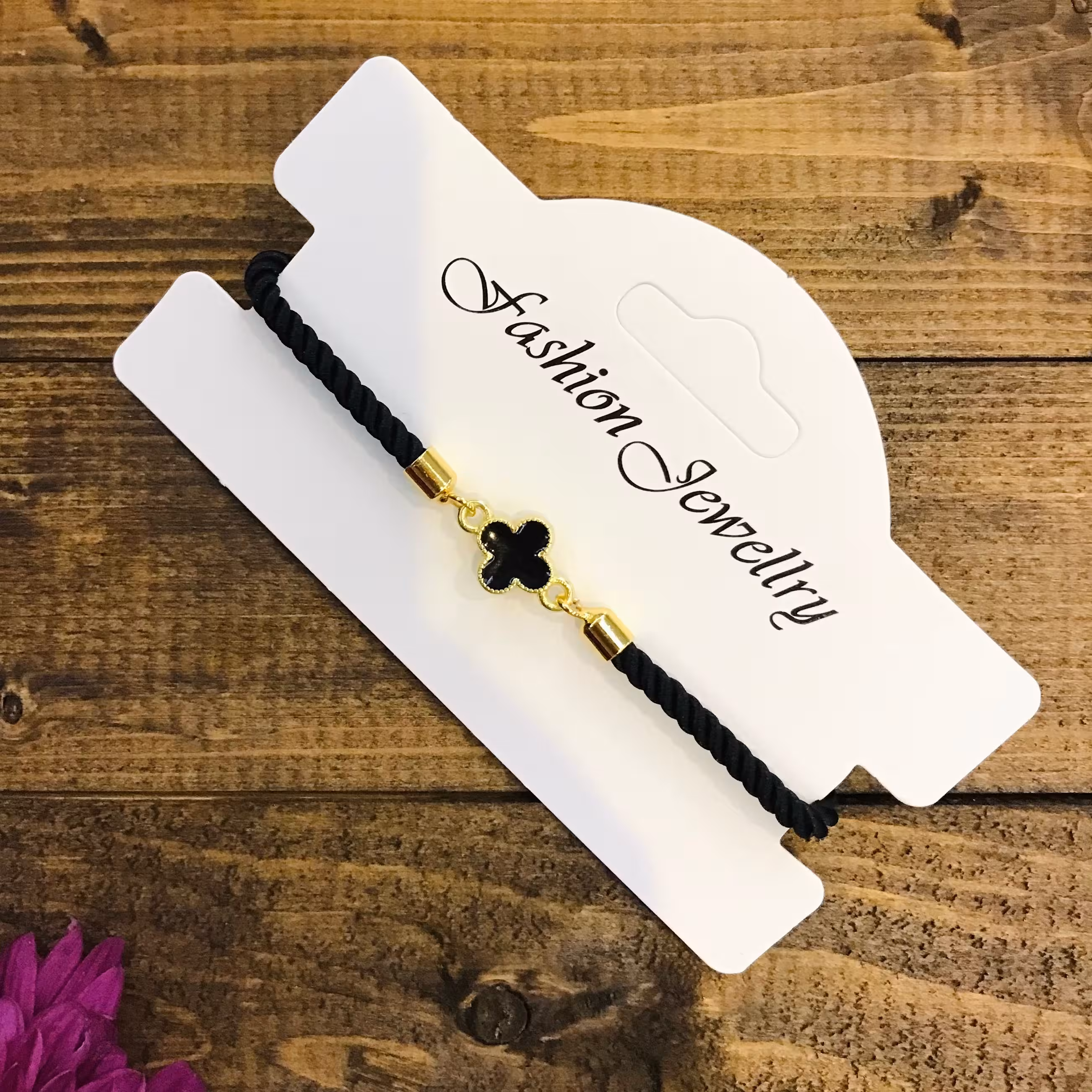 دستبند بدل ونکلیف مشکی با بند مارشال آسانسوری