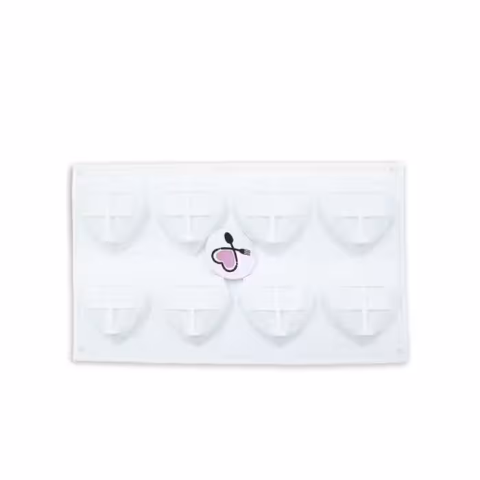 مولد سیلیکونی مدل قلب اوریگامی خارجی اعلا  8 عددی