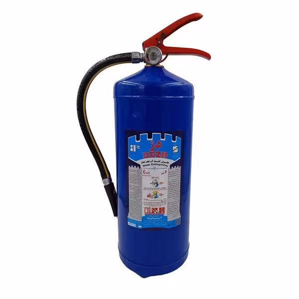 کپسول آتش نشانی دژ مدل آب و گاز وزن 6 کیلوگرم | کالا مکس