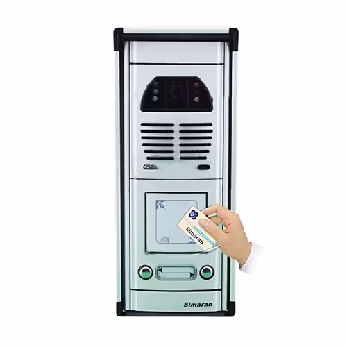 پنل آیفون تصویری کارتخوان 2 واحدی فوژان سیماران VFC2D/N