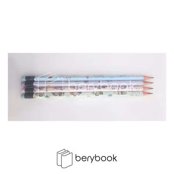 مداد مشکی / طرح لبوبو / پاکن دار / pr-2502